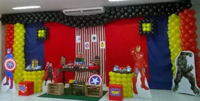 Decoração com balões
