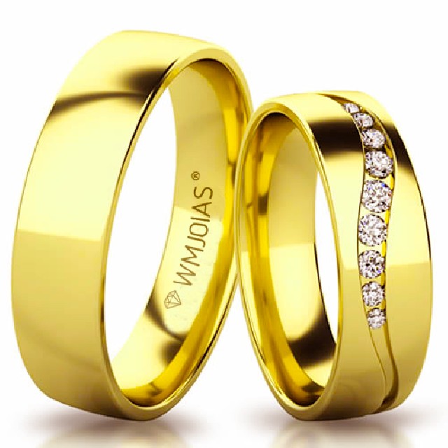 Veja lindos modelos de alianças para casamento